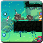 destroy the lawn using the rockets.affectors and reflectors are given to guide the rocket