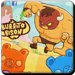 Fun and exciting bison race game