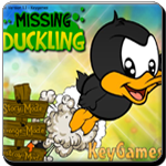 Use the ducking and other stones to rescue the duck, which is trapped inside the wooden and iron bar.