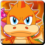 use the arrow keys to guide the dragon to score points and kill the enemies.