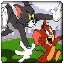 tom, jerry, cartoon, puzzle, heros